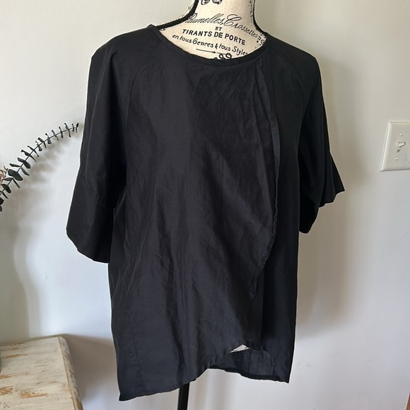 Kate Spade Saturday Silk Blend Nursing Friendly Split Front Top Women's size S - Picture 3 of 8